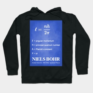 Niels Bohr Atomic Model Hoodie